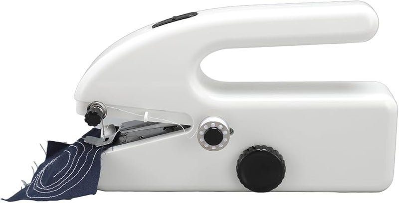 Mini Handheld Sewing Machine Electric Dual Power Portable for Beginners Home Travel DIY - Image 1