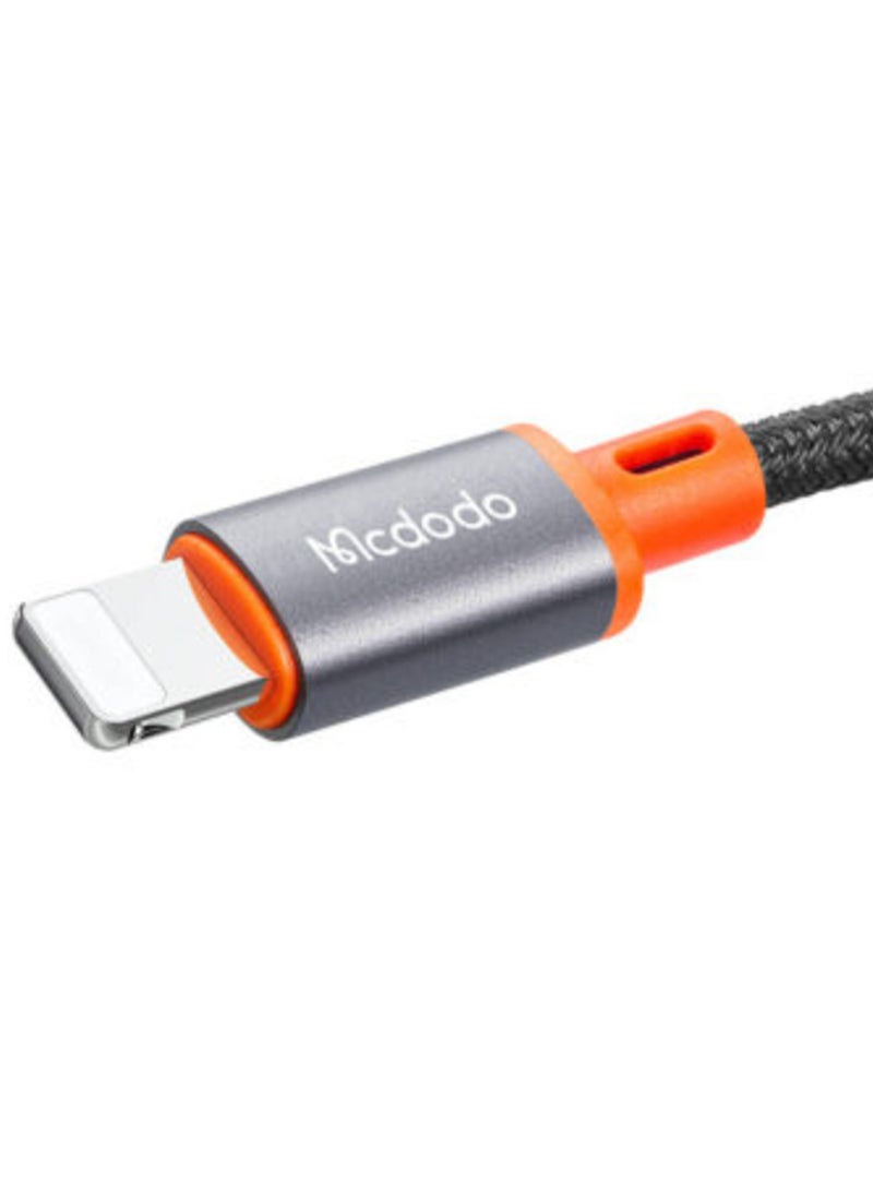 Mcdodo - CA-0890 Lightning to 3.5mm AUX Mini Jack 1.8m – Black - Image 1