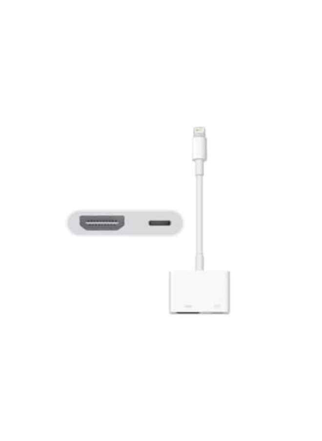 XTREAM - HDMI Adapter for iPhone to TV ipad Digital AV Connector 1080P HD Audio Video Sync Display Connector Compatible with iPad iPhone 15/14/13/12/11/X/8 to Display Projector HDMI to Lightning Lightning Adapter - Image 1
