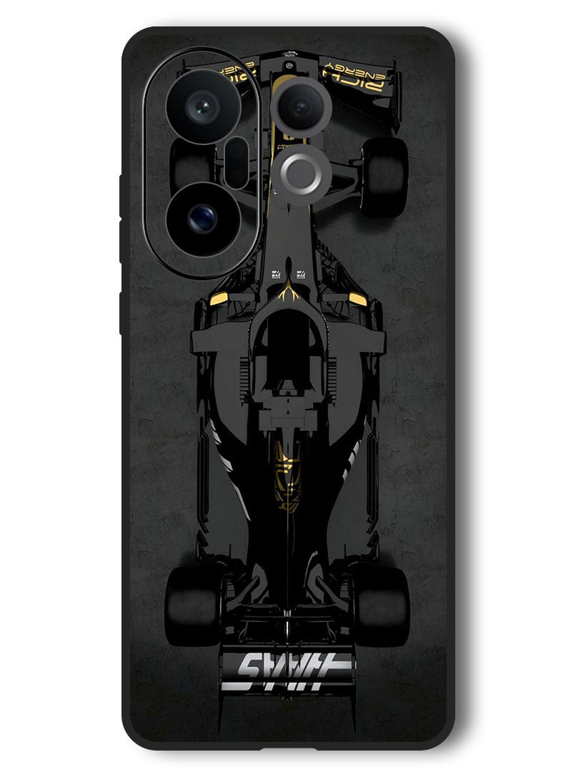 Theodor Case Compatible with Vivo X200 FE 6.31 Inch Protection Shockproof Bumper Cover Sports Car - Image 1