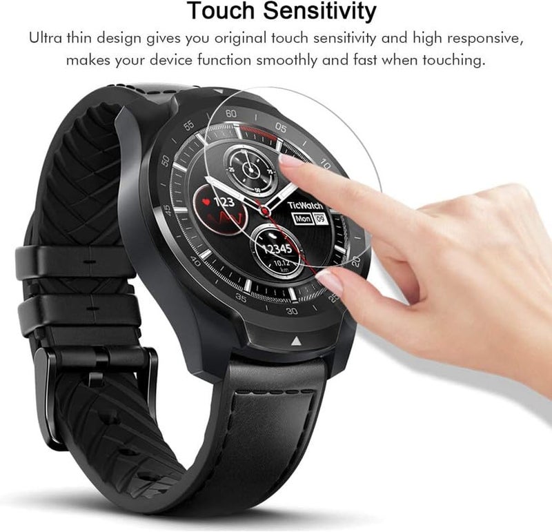 HELLOSCREEN 2 Pack| Smartwatch Screen Protector Guard For Noise Fuse (1.38" inch) - 9H Hardness, Unbreakable TPU Film (NOT A TEMPERED GLASS) - Image 5