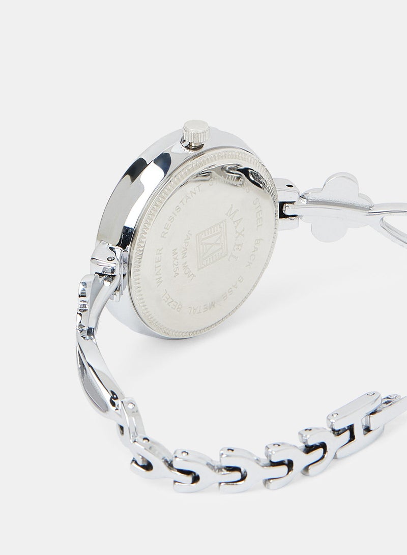 Maxel Women's Quartz Classic Fashion Analog Wrist Watch MX486 - 28mm - Image 4