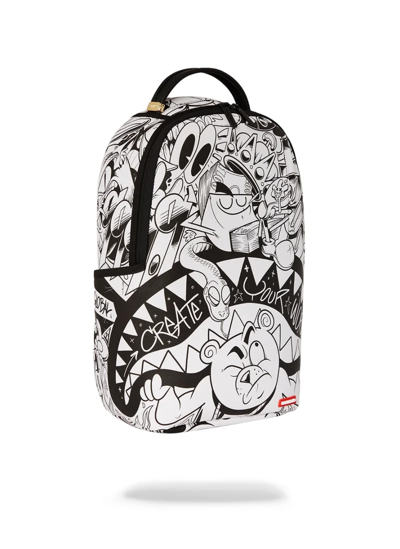 سبراي جراوند HEAVY SHARKMOUTH DOODLE  DLXSV BACKPACK