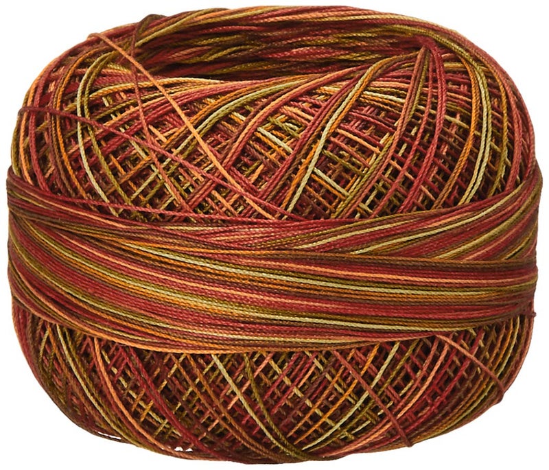 LIZBETH Handy Hands Lizbeth Size 80 HH80136 Cotton Thread, Autumn Spice - Image 5