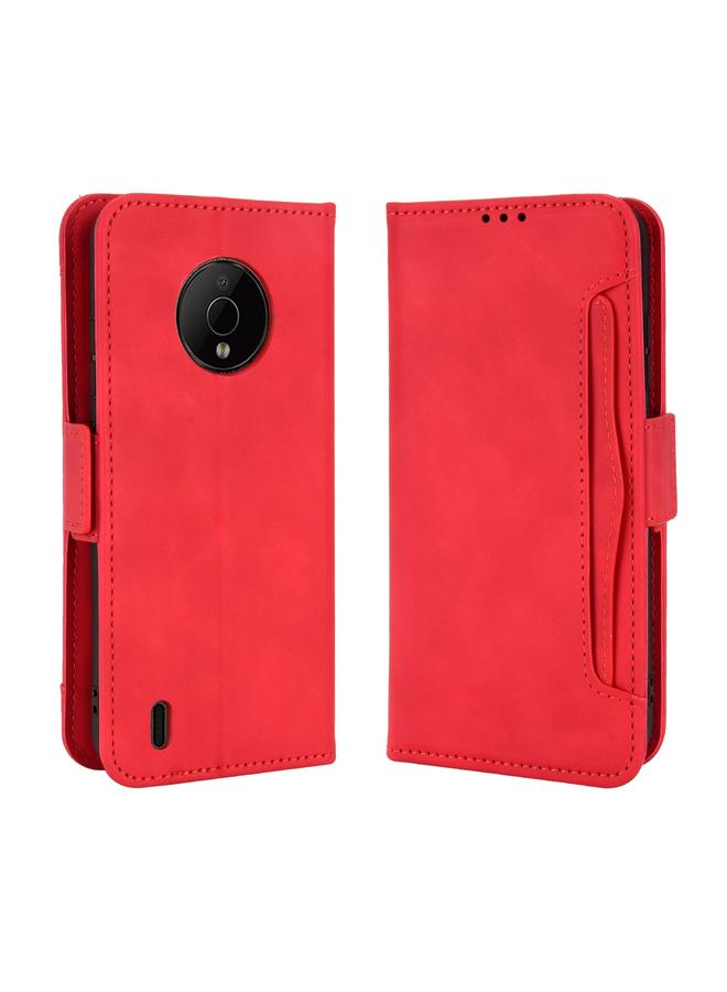 اس-توب جراب هاتف Nokia C200 مصنوع من الجلد وملمس جلد العجل وفتحات للبطاقات - Image 2