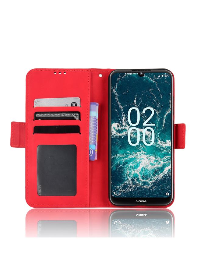 اس-توب جراب هاتف Nokia C200 مصنوع من الجلد وملمس جلد العجل وفتحات للبطاقات - Image 3