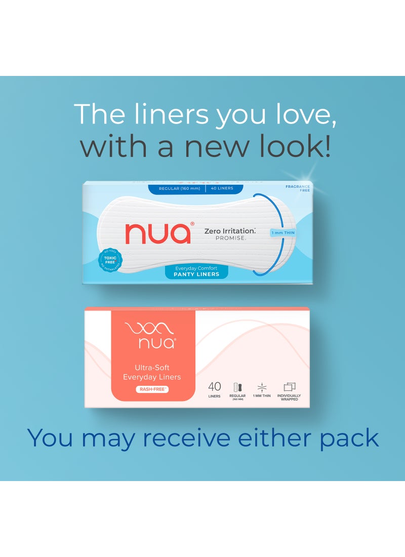 Nua Everyday Comfort Panty Liner - 160mm - Regular - Image 2