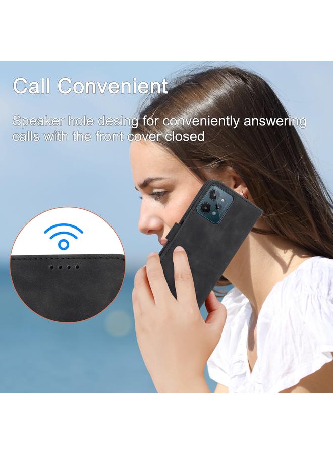 S-TOP Case For Realme C31 Dierfeng Dream Line Leather Phone Case - Image 5