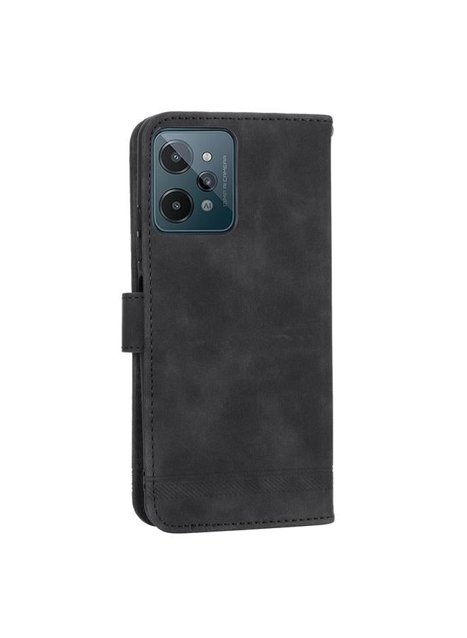 S-TOP Case For Realme C31 Dierfeng Dream Line Leather Phone Case - Image 3