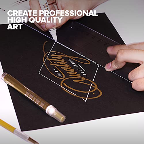 Krink K-42 Black Paint Marker - Vibrant and Opaque Fine Art Paint Pen for Any Surface - Permanent Marker with Alcohol-Based Paint for Metal Glass Paper Painted Surfaces and More - Image 5