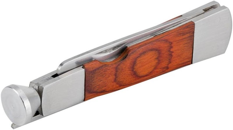 BeeSpring 1PCS 3 in 1 Stainless Steel and Rosewood Pipe Scraper Nozzle Cleaner Tamper Tool Set - Image 4