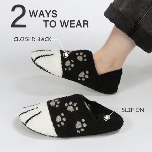 ATHMILE House Slippers for Women Men Indoor Barefoot Slippers Socks Furry Slip on House Shoes Cozy Comfy for Home Bedroom Travel - Image 3