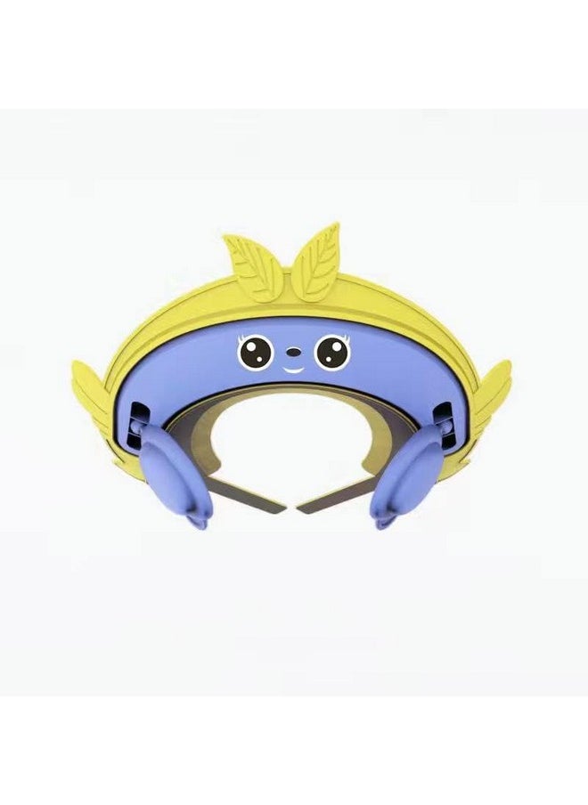 VIHAX VIHAX Baby Shower Cap for Kids, Baby Bath Shampoo Visor Cap Hair Washing Shield Adjustable Silicone Bath Hat for Toddler Girls and Boys  - Image 1