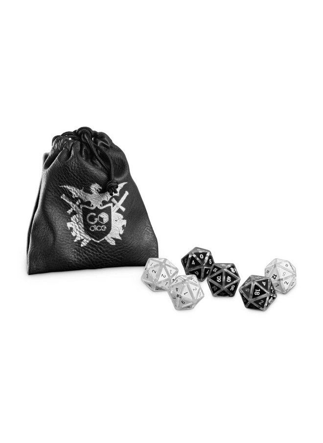 GoCube - Godice Rpg Set Turn Godice (D6) Into Connected Polyhedral Dice (D20 D12 D100 D10 D8 D4) For Online & Offline Role Playing Games. Compatible With Dnd Platforms Such As Roll20 Foundry & Discord. - Image 1