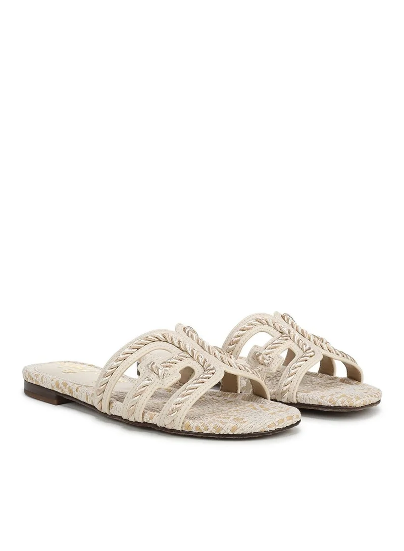 Sam Edelman WHITE Bay Twist Slide Sandal for Women | Best Price UAE