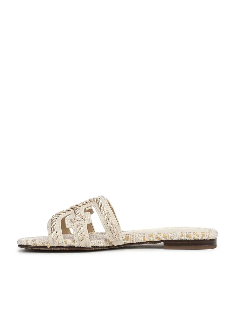 Sam Edelman WHITE Bay Twist Slide Sandal for Women | Best Price UAE
