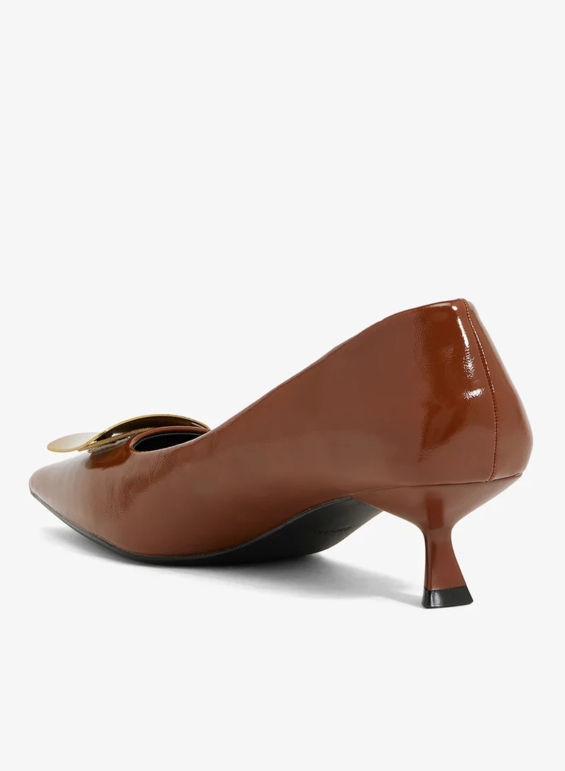 ELLA Burgandy classic_pumps for Women | Best Price UAE