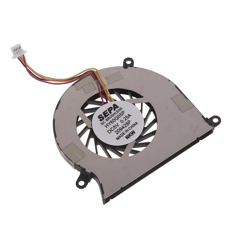 مروحة تبريد وحدة المعالجة المركزية (CPU) المختبرة لـ C22 760 866 962 820 بجهد 5 فولت تيار مستمر 0.25 أمبير لتبريد الكمبيوتر المحمول - Image 3