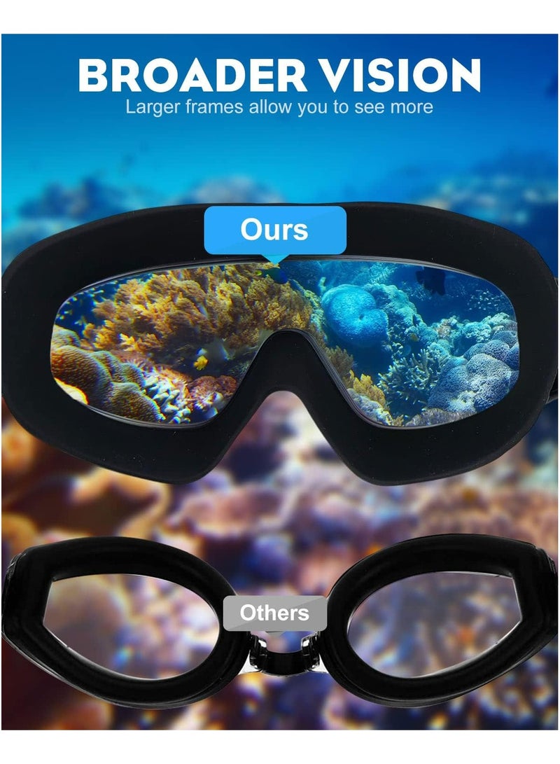Fanski Swim Goggles,  Anti Fog No Leaking Swimming Goggles, For Men Women Youth - Image 4