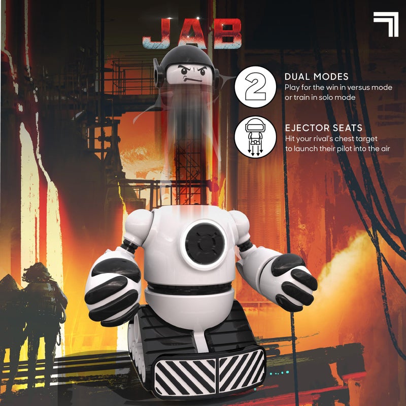 Sharper ImageÂ® Mecha Rivals Remote Control Battle Robots, Two-Player Wireless Fighting Set with Lights and Sounds - Image 3
