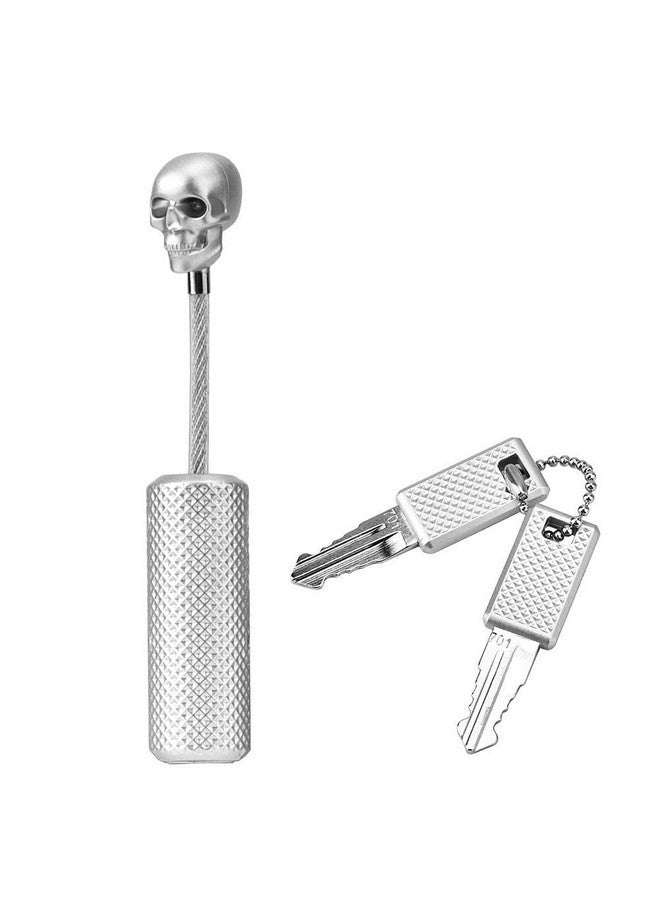 Fambal TSA Approved Travel Luggage Locks with Skull Style -Steel Padlocks with 2 Keys for Baggage, Suitcases & Backpacks (Pack of 1) - Image 1