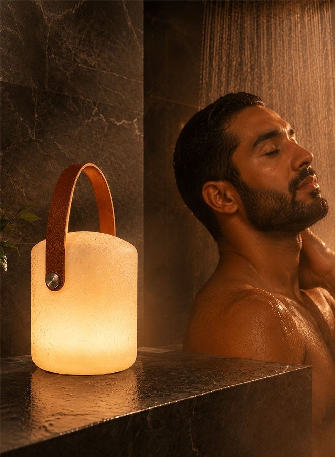 Cordless Waterproof Shower Lamp with 2000mAh Battrey, 16 Colors | Waterproof Shower Lamp with Remote, 16 RGB Colors 4 Dynamic Modes, Portable Night Light for Bathroom, Camping, Nursery - Image 1