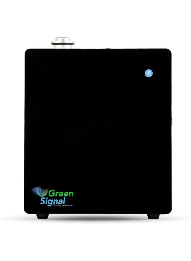 Green Signal Bluetooth Aroma Diffuser - Stylish, Versatile, Long-Lasting Aromatherapy Big (black)  - Image 1