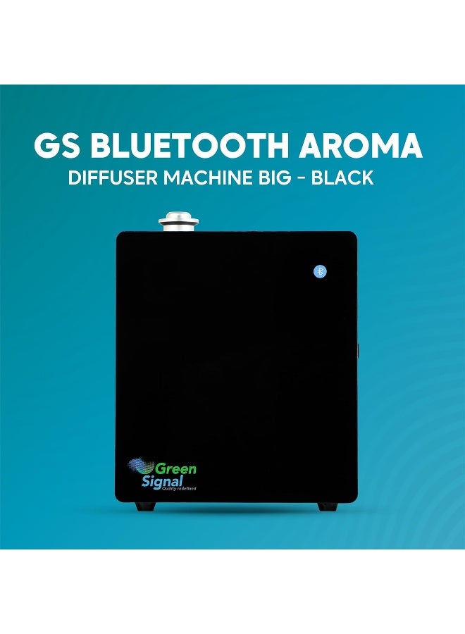 Green Signal Bluetooth Aroma Diffuser - Stylish, Versatile, Long-Lasting Aromatherapy Big (black)  - Image 3