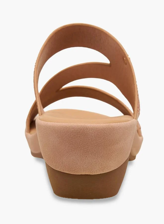 Flora Bella By Shoexpress PINK Women Slip On Block Heels for Women | Best Price UAE