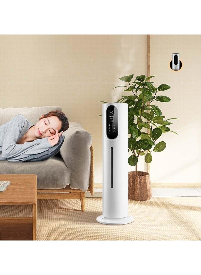 Jorunb Large Humidifiers for Bedroom, 8L/2.1Gal Ultrasonic Cool Mist Humidifier with Remote Control, 3 Speed Top Fill Cool Mist Humidifier for Bedrooms, Offices, Plants, Babies  - Image 5