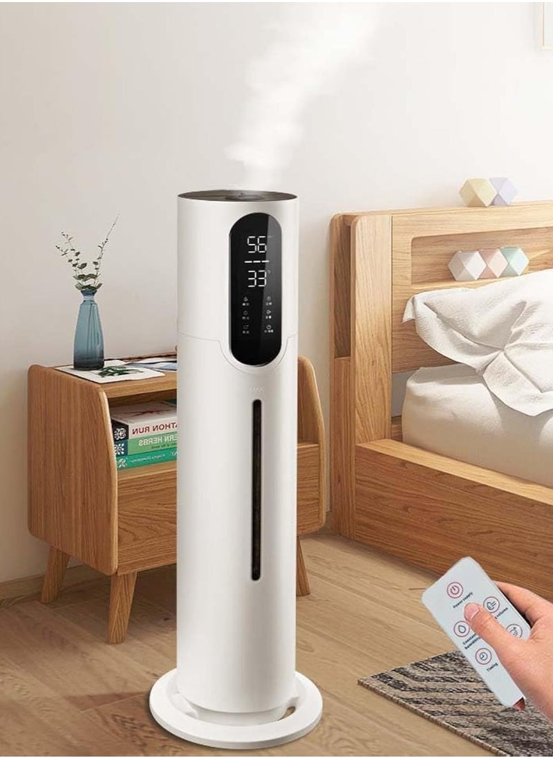 Jorunb Large Humidifiers for Bedroom, 8L/2.1Gal Ultrasonic Cool Mist Humidifier with Remote Control, 3 Speed Top Fill Cool Mist Humidifier for Bedrooms, Offices, Plants, Babies  - Image 1