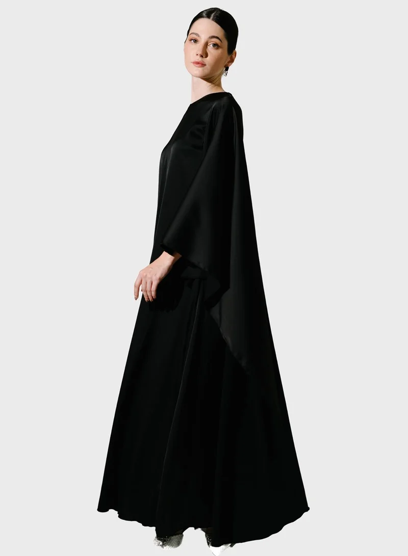 Demure Cape Sleeve Kaftan