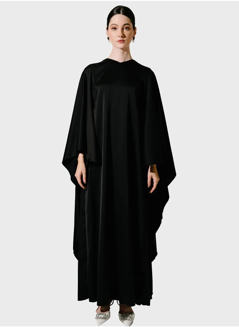 Demure Cape Sleeve Kaftan