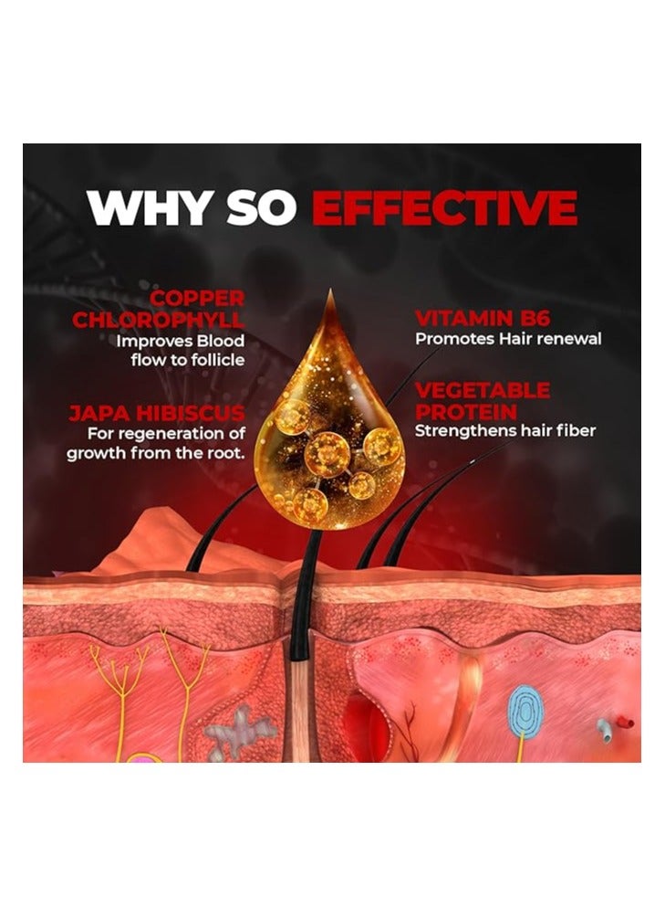 BEARDO Beard n Hair Growth Oil 50ml - Image 4