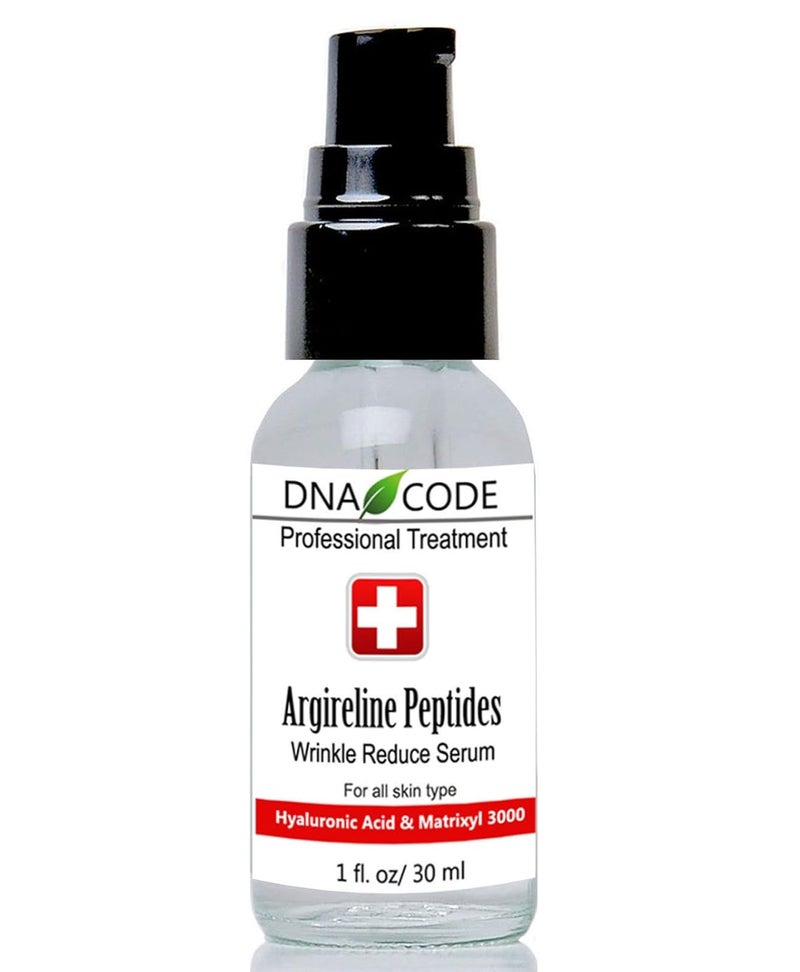 DNA CODE Skin Care DNA CodeNo Needle AlternativePure Argireline Peptides Wrinkle Reduce Serum Matrixyl 3000Hyaluronic Acid