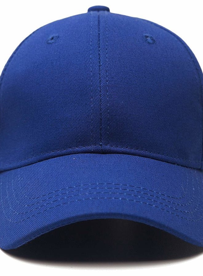 Edoneery Baseball Cap for Kids-Adjustable Washed Cotton Golf Toddler Hat for Boys & Girls Dark Blue - Image 3