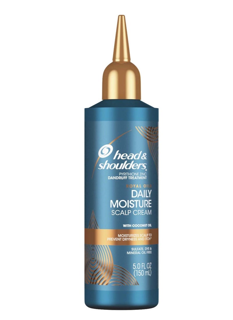 Head & Shoulders Head & Shoulders Scalp Cream Royal Oils Daily Moisture 5 Ounce (150ml) (3 Pack) 