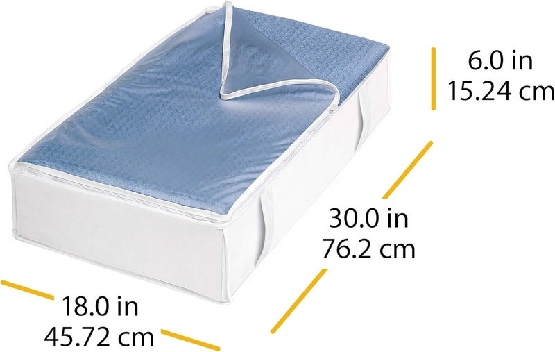 Whitmor Jumbo Under Bed Storage Bag - 18 L x 30 W x 6 H Inches - Image 3