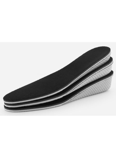 3 Pairs Shoe Insole Height Increasing,Soft Breathable Memory Foam Height Increase Insole for Men Women (1.5cm,2.5cm,3.5cm)