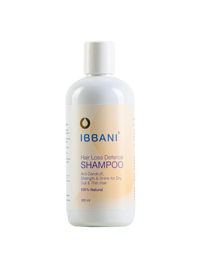 IBBANI Naturals Strengthening and Growth Shampoo For Dry, Dull & Thin Hair - 300 ml | Hair Loss Defence Paraben and Sulphate Free Shampoo for Men and Women - Image 1