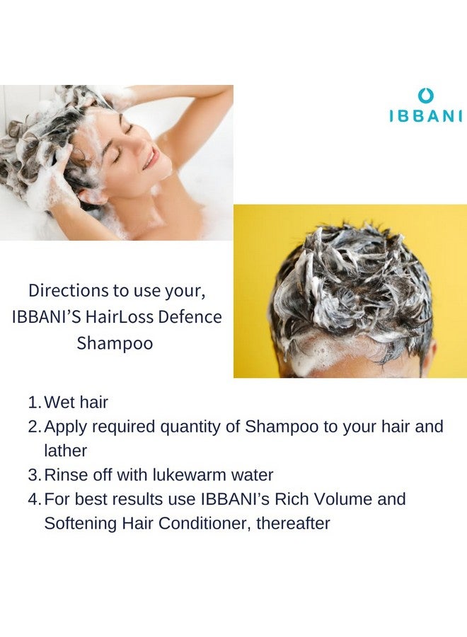 IBBANI Naturals Strengthening and Growth Shampoo For Dry, Dull & Thin Hair - 300 ml | Hair Loss Defence Paraben and Sulphate Free Shampoo for Men and Women - Image 5