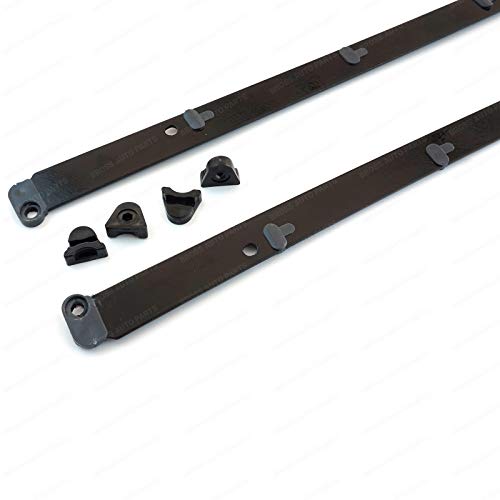 Bross إطار زجاجي لسكك السقف البانورامي القابل للانزلاق مجموعة إصلاح متوافقة مع مرسيدس C W205 بطول 57 سم - Image 1