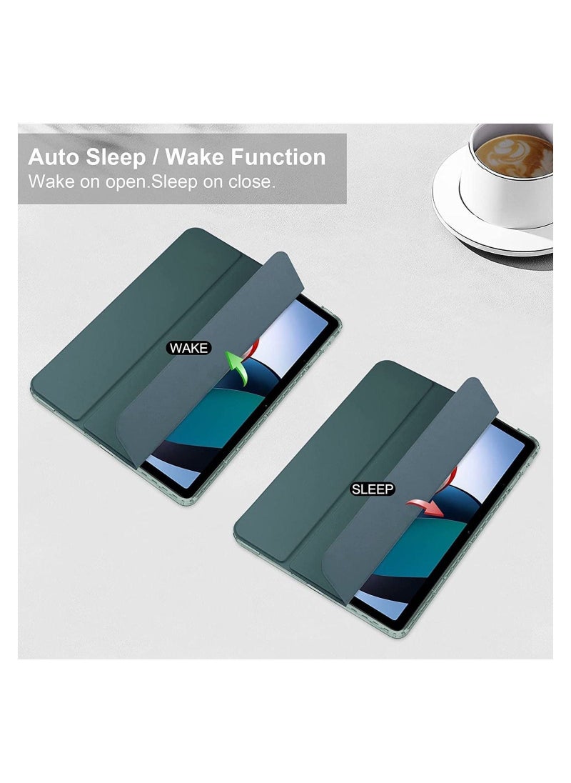 Case Compatible with Xiaomi Redmi Pad 10.61 inch 2022 Released Tablet Case, TPU Slim Cover Auto Wake/Sleep Smart Clear Transparent Back Shell - Image 2