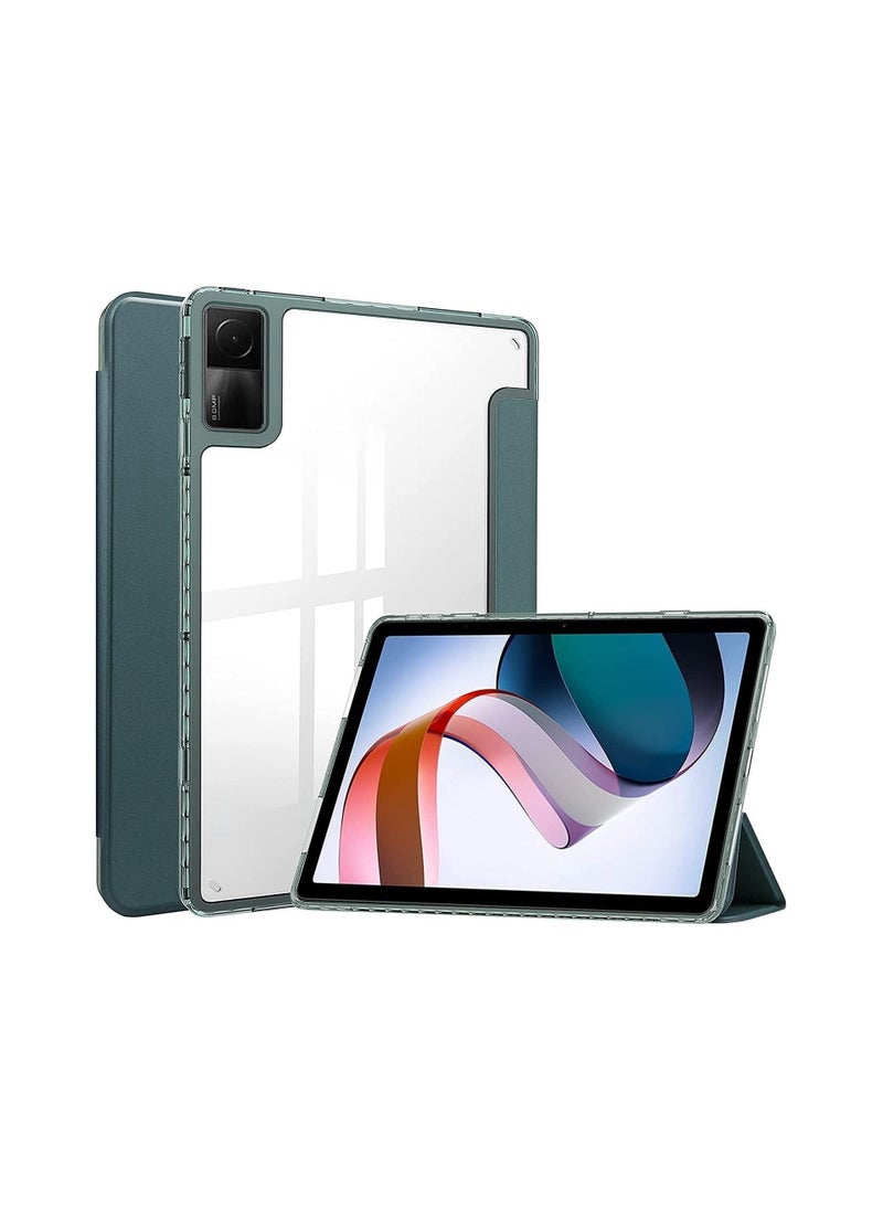 Case Compatible with Xiaomi Redmi Pad 10.61 inch 2022 Released Tablet Case, TPU Slim Cover Auto Wake/Sleep Smart Clear Transparent Back Shell - Image 1