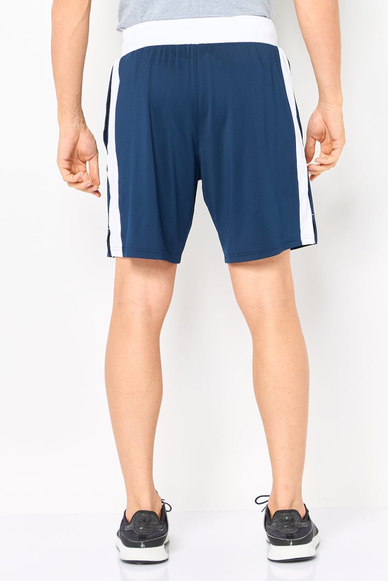 UNDER ARMOUR Men Loose Fit Project Rock Boxing Shorts, Navy - Image 3