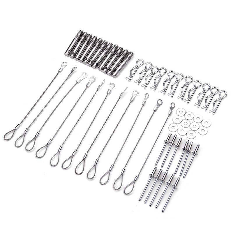 Chelhead Clutch Cover Pin Kit, Easy Belt Quick Release Belt Cover Tool X3 Clutch Cover Gasket Compatible with Can Am Maverick X3 2017 2018 2019 2020 2021 2022 2023 (Pack of 11) - Image 1