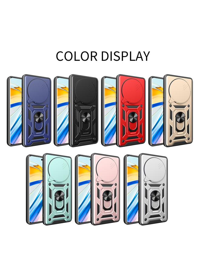 اس-توب جراب لهاتف Honor Magic6 Pro بتصميم غطاء كاميرا منزلق مصنوع من مادة TPU+PC - Image 2