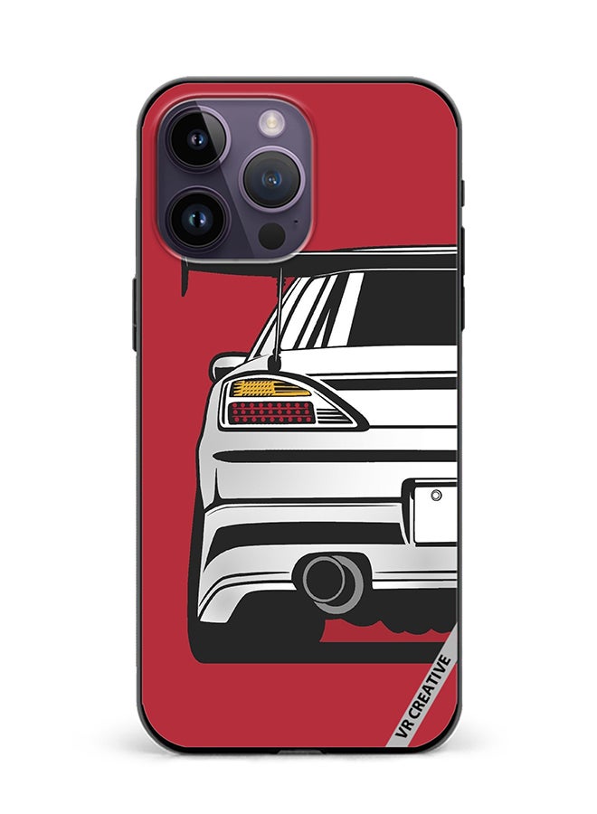 VR CREATIVE Protective Case Cover For Apple iPhone 15 Pro Wingie Car Design Multicolour - Image 1