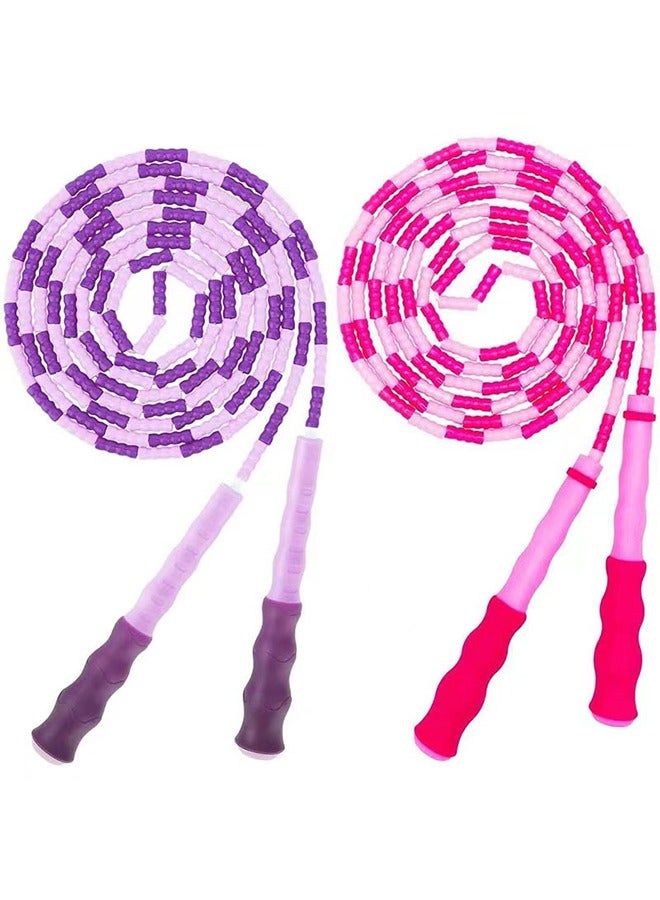 Generic 2-Piece Soft Beaded Jump Rope  - Image 1