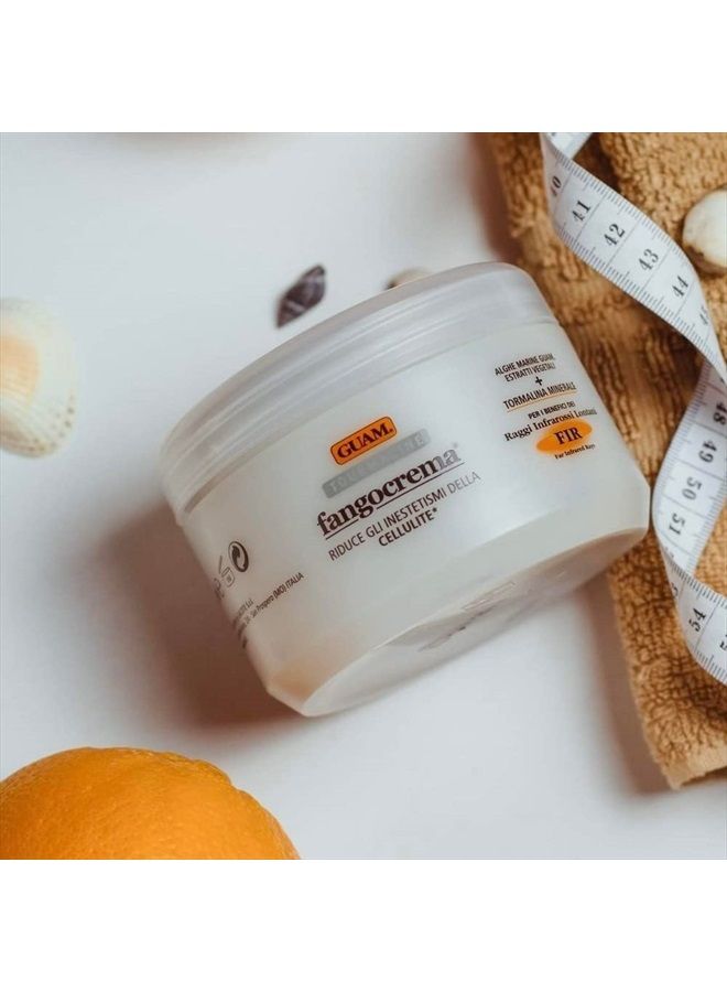 GUAM FANGOCREMA Anti Cellulite Cream with Seaweed and Tourmaline FIR, Lipo-Reducing Caffeine Cream for Cellulite and Skin Tightening, Cellulite Hot Gel for Cellulite Treatment, 10.5oz | Guam Beauty - Image 2